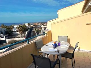 SAVANNA BEACH II Joli 3 Pièces mezzanine piscine vue mer Rochelongue Cap d'Agde - 8