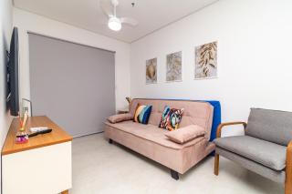 Apto ótima localização a 100m da Praia, Piscina, Ar Condicionado, Garagem e Portaria 24h - Praia Grande - 7