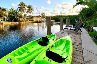 Waterfront Tropical Oasis, Htd Pool-HotTub-Kayaks - Fort Lauderdale - 5