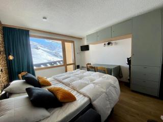 Résidence Cuzco - Charmant studio cabine de 4 personnes à VAL THORENS, skis au pied, avec balcon et belle vue montagne (sud) MAE-5544 - Val Thorens - 6