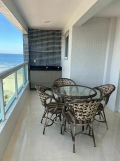 Apt novíssimo pé na areia com vista para o mar - Solemar - 9