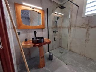 Lodge belle nature, piscine privée, grand jardin, 900 m de la plage de grande anse - Deshaies - 5