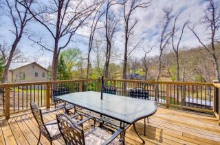 Dock and Furnished Deck Lakefront Gravois Mills Gem - Gravois Mills - 8