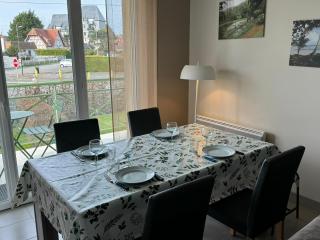 Appartement Moderne près de la Plage et du Centre - 2 Chambres, Balcon, Parking, Animaux Acceptés - FR-1-487-363 - Cabourg - 5