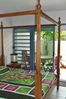 "Mi Plisi" appartement de charme vue mer jardin jacuzzi cuve 2 ch 2sdb - Sainte-Anne - 9