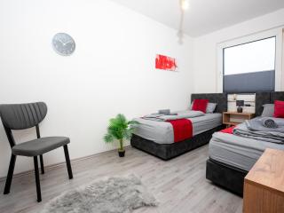Livemore24 - Apartment 2 in Duisburg WLAN - Smart-TV - 24-7 Check-in und Küche - Duisburg - 3