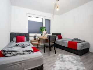 Livemore24 - Apartment 2 in Duisburg WLAN - Smart-TV - 24-7 Check-in und Küche - Duisburg - 8