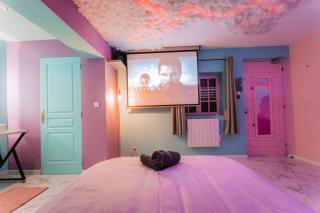 Capsule cloud - jacuzzi - projecteur cinema - Tourcoing - 2