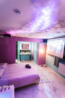 Capsule cloud - jacuzzi - projecteur cinema - Tourcoing - 9