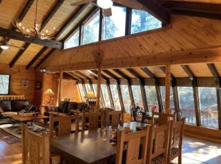Classy, comfy 3-story log cabin: Hot tub+game room - Ruidoso - 2