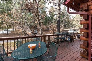 Classy, comfy 3-story log cabin: Hot tub+game room - Ruidoso - 1