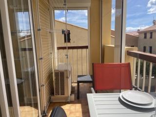 Charmant T2 climatisé proche plage avec balcon - 4 couchages, Port de Saint Pierre La Mer - FR-1-229D-119 - Fleury - 7