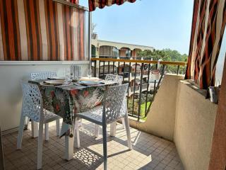 Studio Cabine 3 Couchages à Mandelieu, Terrasse, Piscine, Parking Privé - FR-1-609-96 - Mandelieu La Napoule - 2