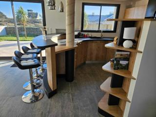 Maison 3 chambres à 350m de la plage avec jardin proche Portbail - Portbail - 7