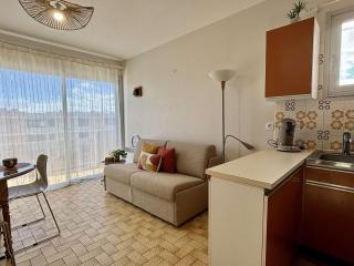 Appartement 4 pers, proche plage et commerces, balcon ensoleillé, garage inclus - FR-1-229C-45 - Port-la-Nouvelle - 8