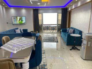 Maxeem Direct sea view Apartment super Lux 2 bed rooms Alexandria Maamoura Beach شاليه سوبر لوكس مجموعه مكسيم شاطىء المعموره الاسكندريه على البحرمع كارنيهات بوابه طول السنه و الشاطىء الخاص من اول مايو الى نهايه اكتوبر للعائلات - 6