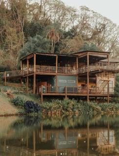 Viva Brotas Chalés e Cabanas com Cachoeira - 9