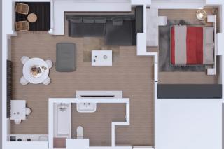 City view from 27th floor, free parking, keyless - 7