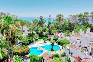 1104 First Line Beach Apartment golden Beach pool - Marbella - 0