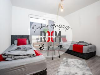 Livemore24 - Apartment 2 in Duisburg WLAN - Smart-TV - 24-7 Check-in und Küche - Duisburg - 0