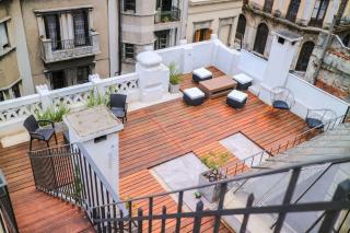 Galeón Nouveau (Apt 03). Terrace in The Oldtown - Montevideo - 1