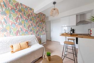 Le Tropical : T2 rénové Ambiance Cosy et Colorée - 9