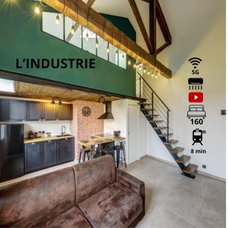 L'Industrie-Loft-T2-Clim-Parking à proximité - 5