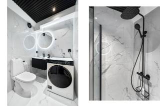 King bed - Renovated 2024 - 2BR Behind Bryggen - Bergen - 7