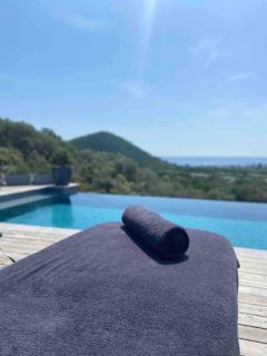 Villa Lavu Santu piscine privée vue mer/montagnes - Zonza - 2