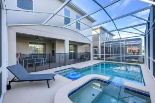 Close to Disney & Other Theme Parks,Private Heated PoolSpa, BBQ & Game Rm - 0