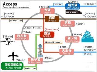 全新上线花跡民宿5号馆104,独享空间!4分钟到难波,日本桥,心斋桥! - Osaca - 7