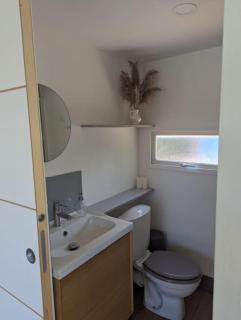 Chalet climatisé en campagne avec baignade privée - Lagnes - 5