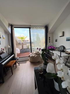 Superbe loft climatisé à Suresnes avec terrasse - Suresnes - 3