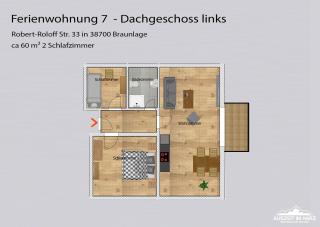 Auszeit-im-Harz Haus 3 Wohnung 7 - Braunlage - 6
