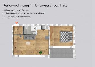 Auszeit-im-Harz Haus 3 Wohnung 1 - 6