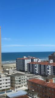 Apto Pé na Areia Próx Centro Boqueirao PG - Praia Grande - 0