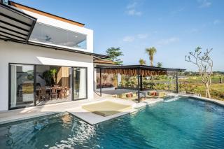 Villa Cakra - 4 bedroom Luxury Villa with Infinity Pool and Paddy Field View Ubud - Ubud - 6