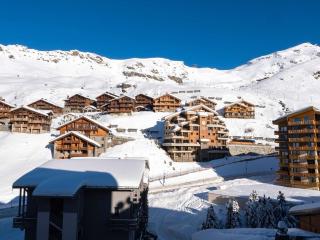 Appartement rénové 18m², Val Thorens - 2 pers, balcon, proche pistes - FR-1-637-77 - 2