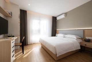 Nost algia S Hotel Beijing Liangxiang University Town 时光漫步S酒店北京良乡大学城广阳城地铁站店 Free fresh ground coffee,Free laundry service - 4