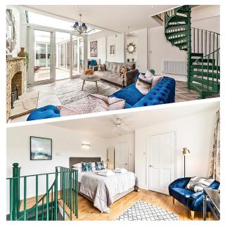 The Secret KENSINGTON Garden Mews-2 Bedroom FULL HOUSE-2 Train Lines- SPACIOUS-Kings Road- Harrods -Chelsea Stadium-PRIVATE small patio - Londra - 0