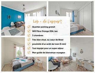 Navigateurs proche centre - jardin- parking gratuit - Brest - 3