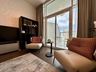 DUBAI CANAL VIEW AND BURJ KHALIFA VIEW Studio in Business Bay - 7