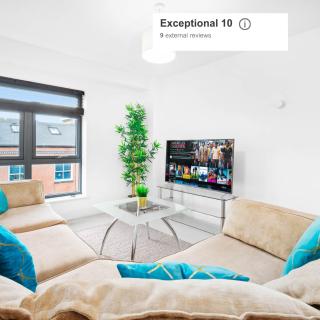 Birmingham City Centre Apartment - WIFI - Netflix - Top Rated - 59L - 1