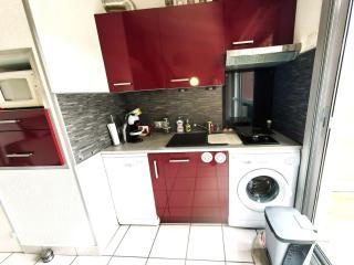 Appartement T2 climatisé avec mezzanine, piscine et parking, proche plage - Agde - FR-1-607-119 - Cap d'Agde - 5