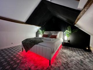 Black Love-room - Balnéo - Cinéma - Souppes-sur-Loing - 9