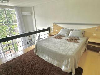 Saint Sebastian Flat 603- Com Hidro! até 3 pessoas, Duplex, no centro - Jaraguá do Sul - 9