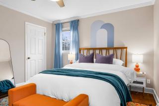 5bd Vibrant Haven: Basketball - 10mins to Airport - Charlotte - 2