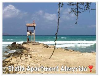 Stella Apartment in Almyrida slechts 350m vanaf het strand, auto huren niet nodig - Almirida - 5