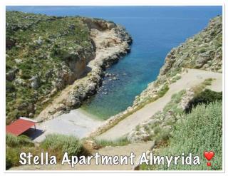 Stella Apartment in Almyrida slechts 350m vanaf het strand, auto huren niet nodig - Almyrida - 1