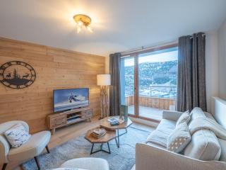 Appartement neuf, spacieux, proche pistes et centre, parking et wifi inclus - FR-1-645-61 - Huez - 0